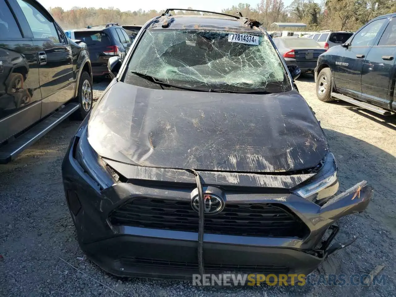 5 fotografías del automóvil dañado 2T3W1RFVXPC233177 TOYOTA RAV4 2023