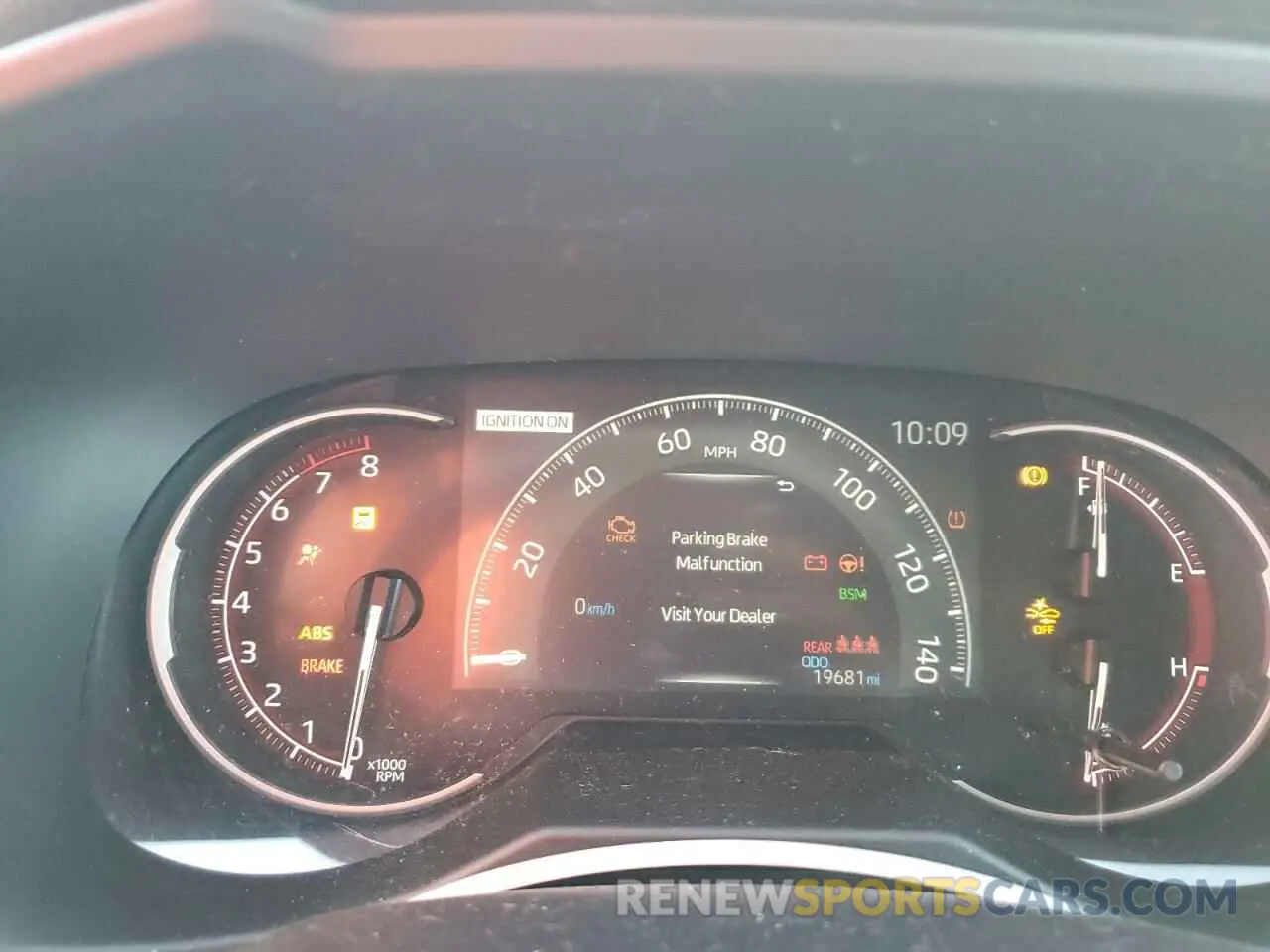 9 fotografías del automóvil dañado 2T3W1RFVXPC240355 TOYOTA RAV4 2023
