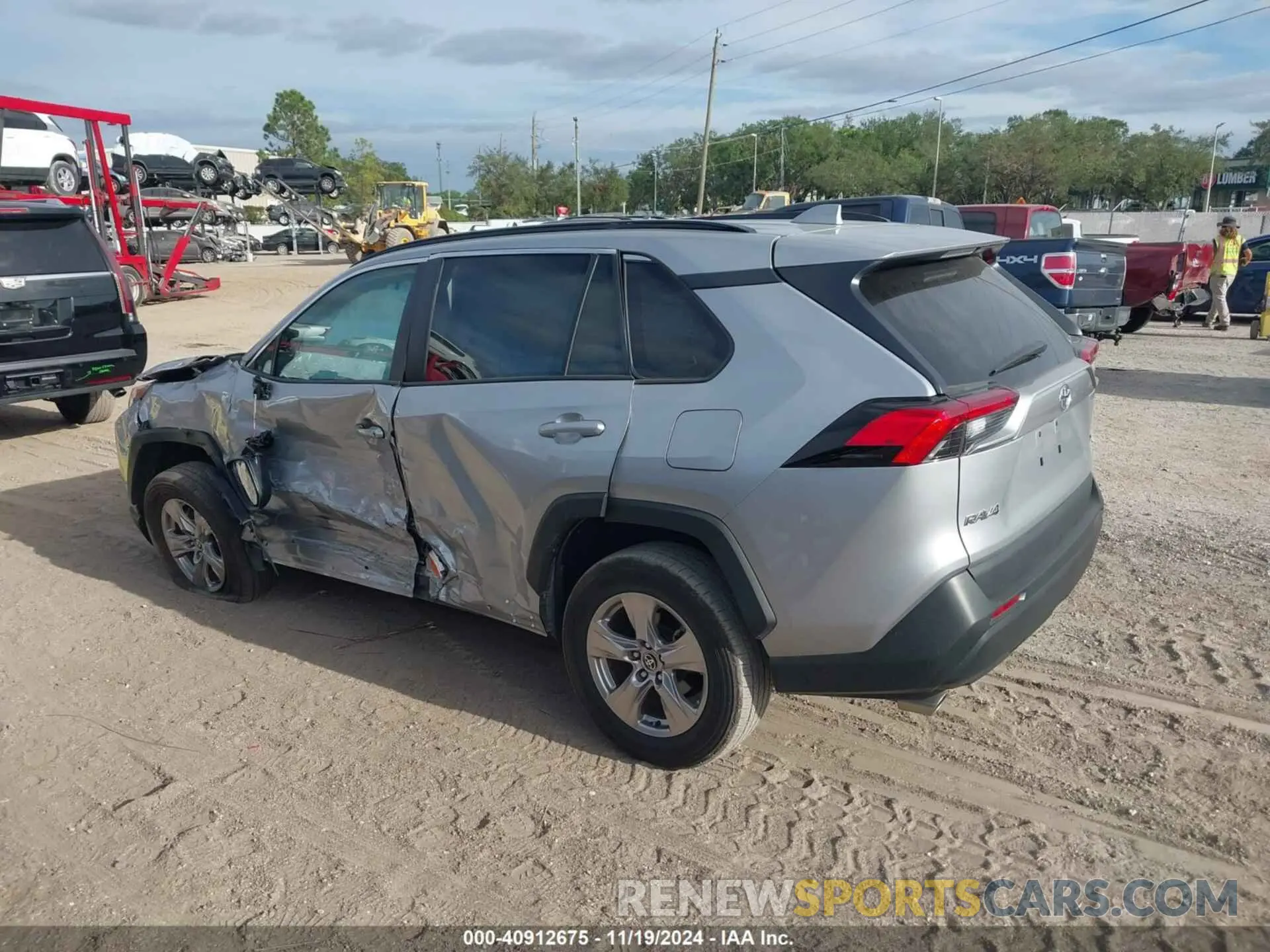 14 fotografías del automóvil dañado 2T3W1RFVXPW250432 TOYOTA RAV4 2023