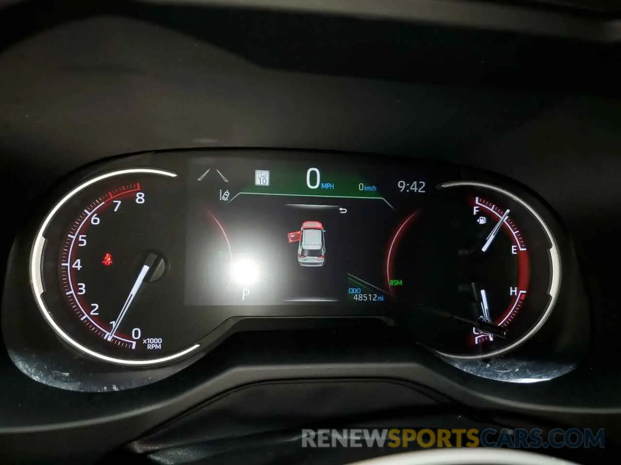 9 fotografías del automóvil dañado 2T3W1RFVXPW286878 TOYOTA RAV4 2023