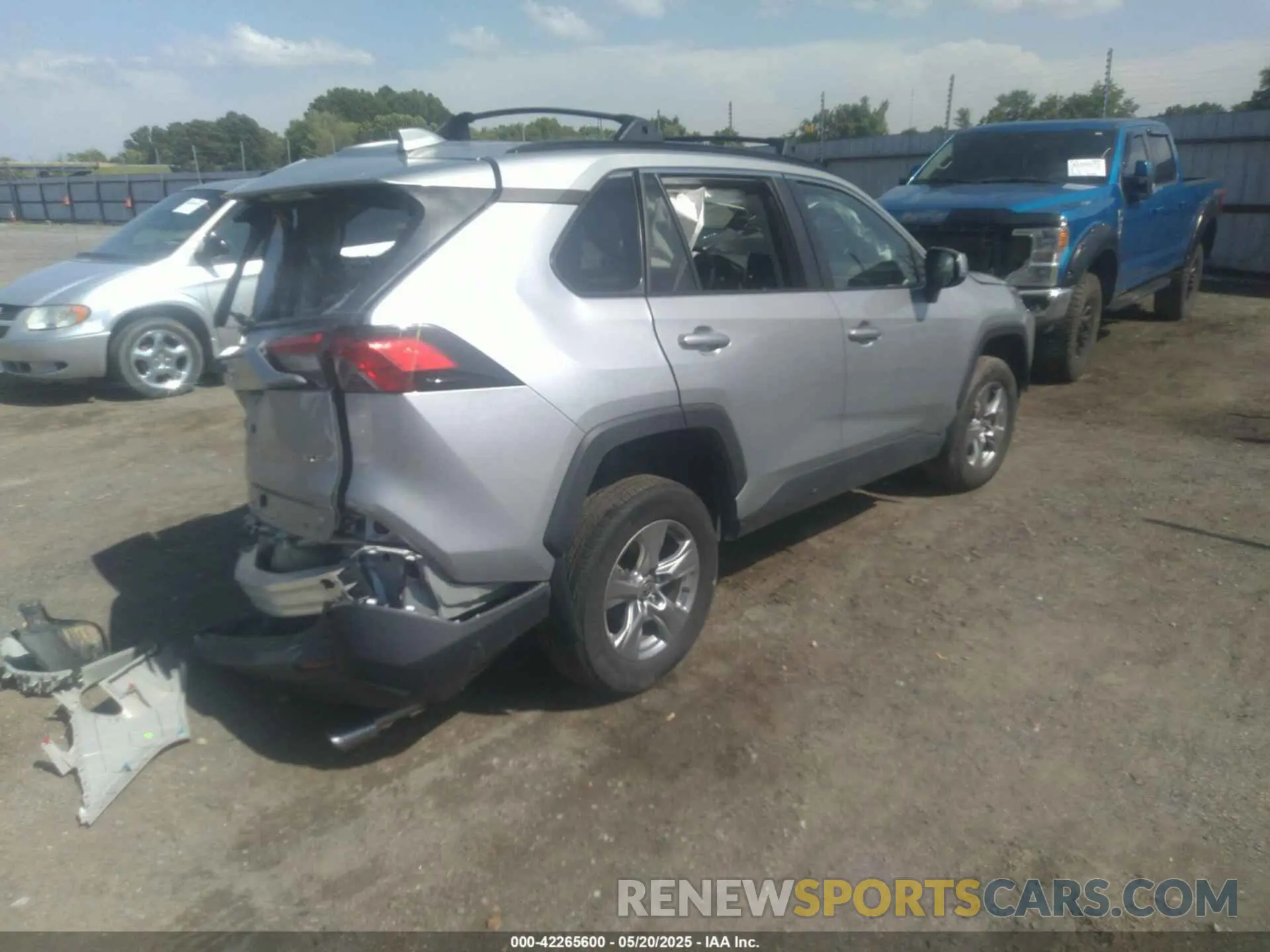 4 fotografías del automóvil dañado 2T3W1RFVXPW288226 TOYOTA RAV4 2023