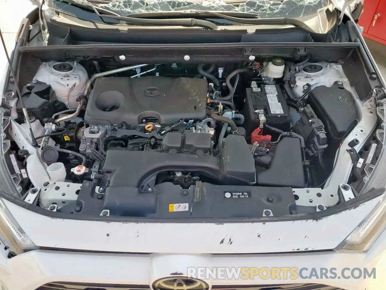 12 fotografías del automóvil dañado 2T3Y1RFV0PW284890 TOYOTA RAV4 2023