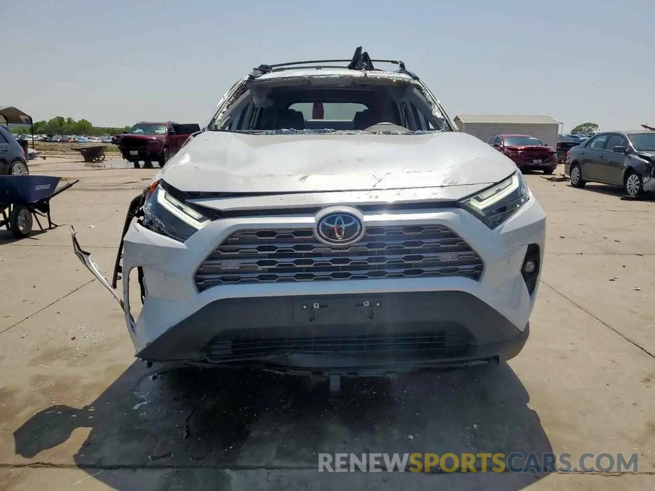 5 fotografías del automóvil dañado 2T3Y1RFV0PW284890 TOYOTA RAV4 2023