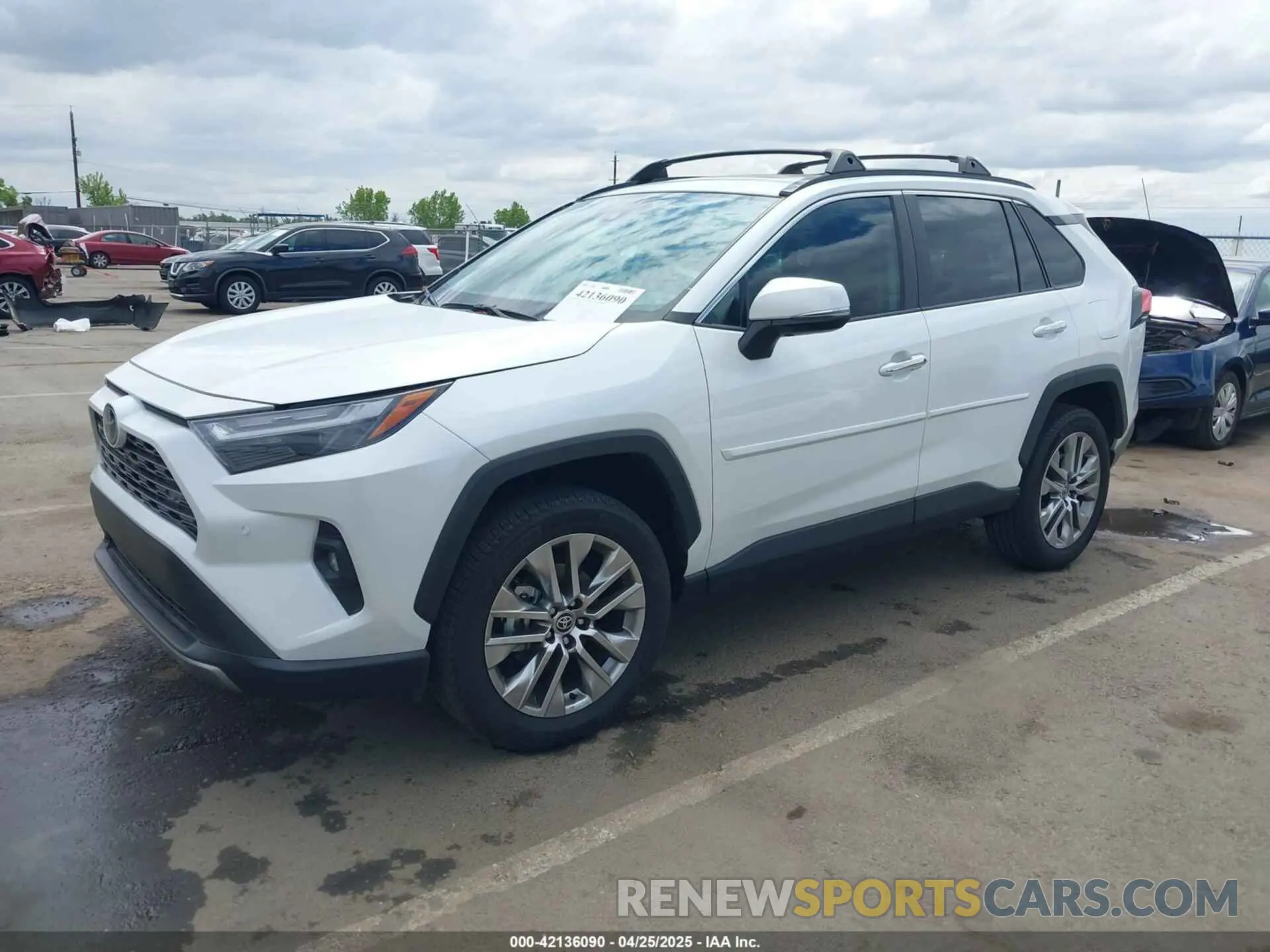 2 fotografías del automóvil dañado 2T3Y1RFV5PW250069 TOYOTA RAV4 2023