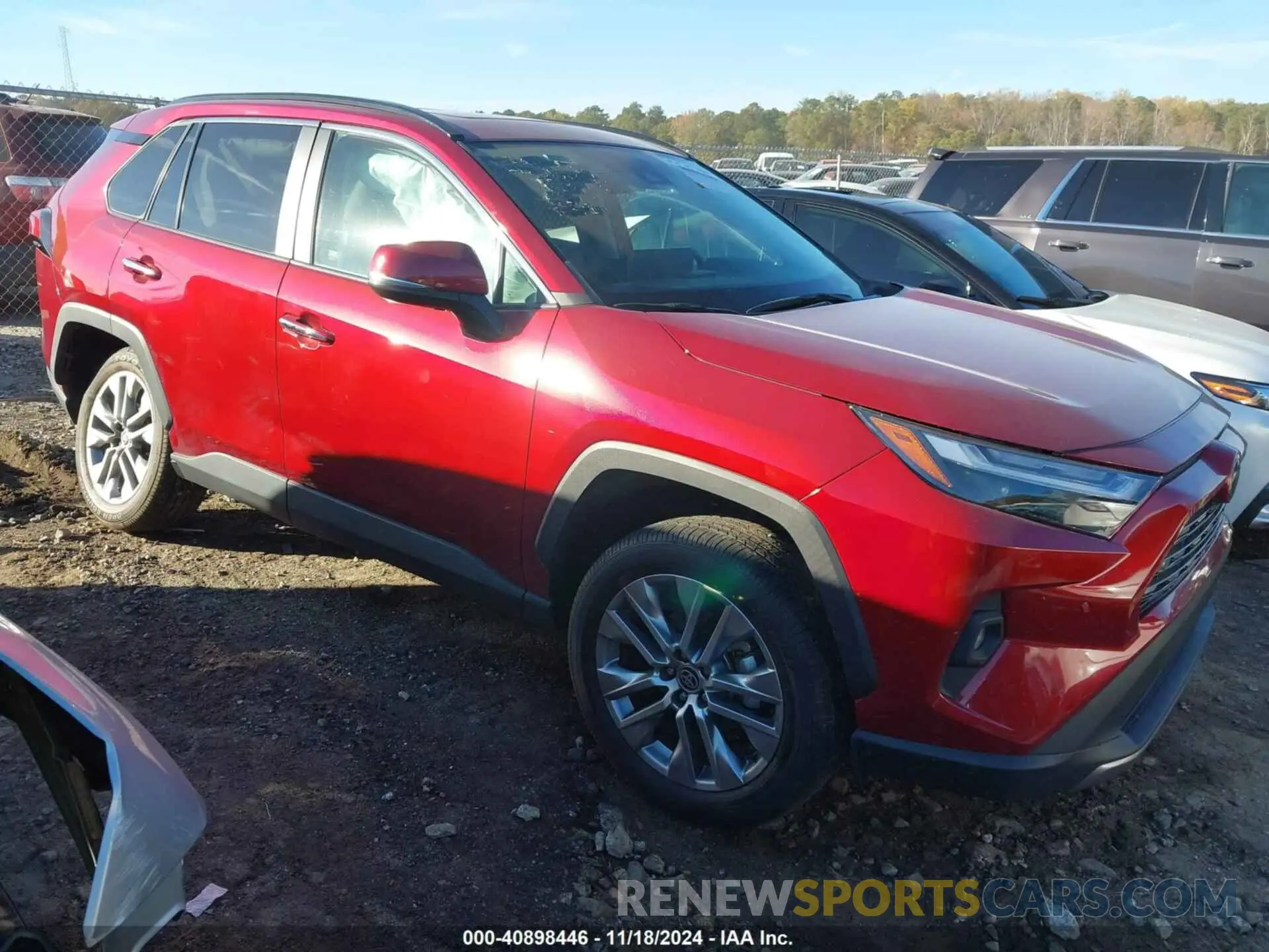 1 fotografías del automóvil dañado 2T3Y1RFV6PW255698 TOYOTA RAV4 2023