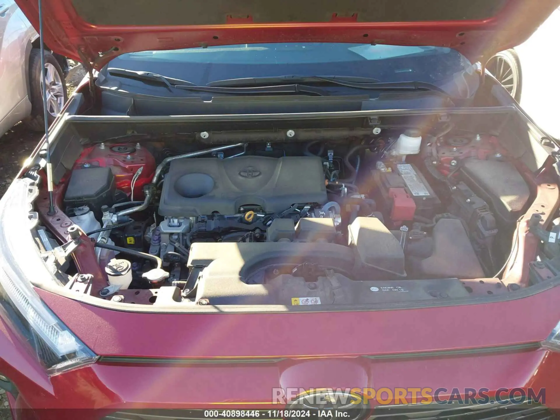 10 fotografías del automóvil dañado 2T3Y1RFV6PW255698 TOYOTA RAV4 2023