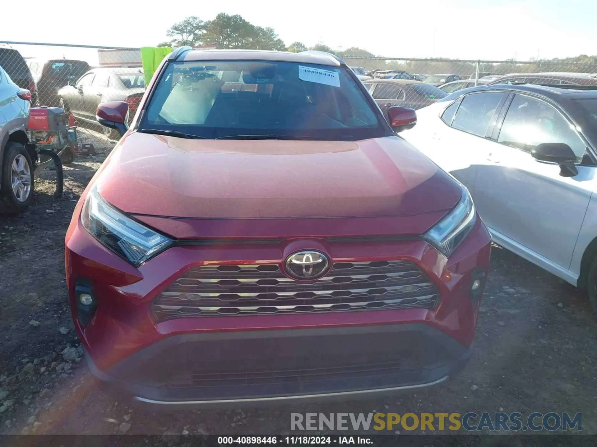 12 fotografías del automóvil dañado 2T3Y1RFV6PW255698 TOYOTA RAV4 2023