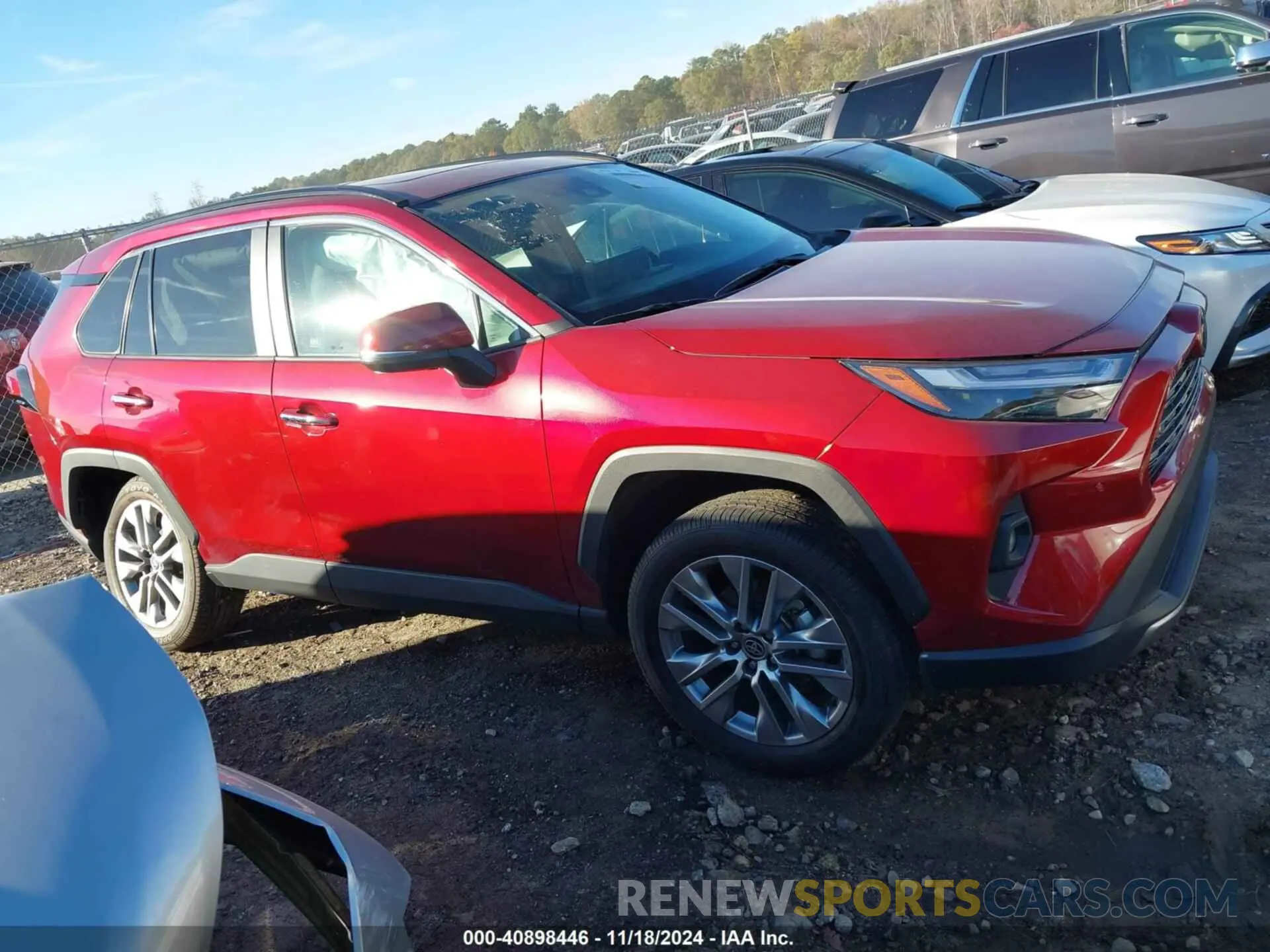 13 fotografías del automóvil dañado 2T3Y1RFV6PW255698 TOYOTA RAV4 2023