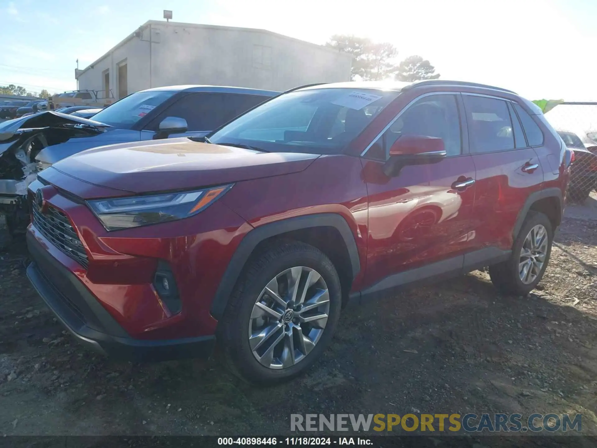 2 fotografías del automóvil dañado 2T3Y1RFV6PW255698 TOYOTA RAV4 2023
