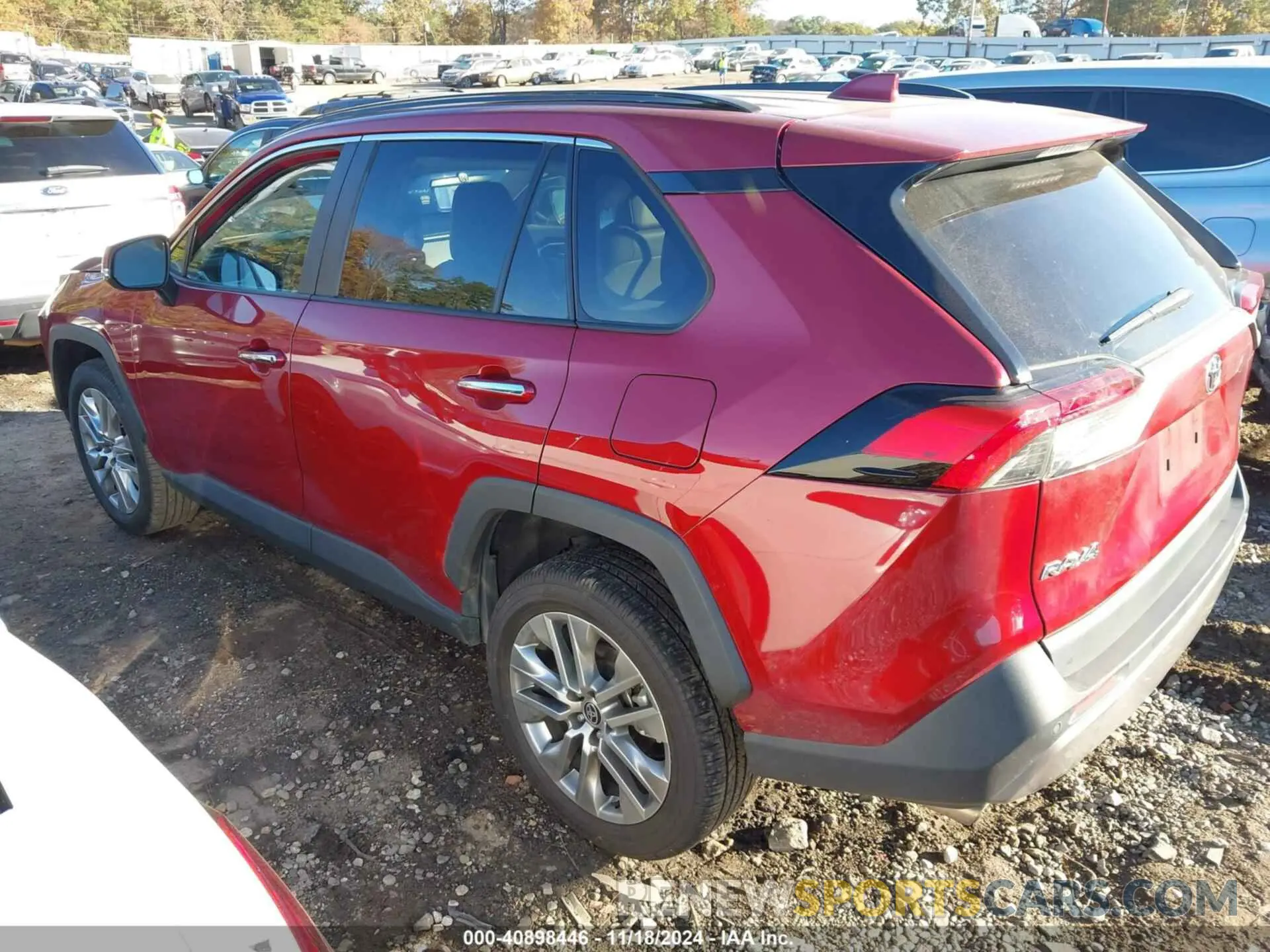3 fotografías del automóvil dañado 2T3Y1RFV6PW255698 TOYOTA RAV4 2023