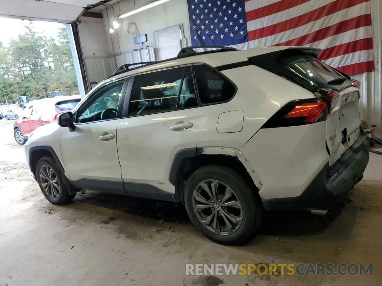 2 fotografías del automóvil dañado 4T3B6RFV0PU107506 TOYOTA RAV4 2023