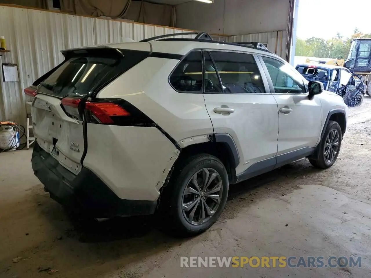 3 fotografías del automóvil dañado 4T3B6RFV0PU107506 TOYOTA RAV4 2023