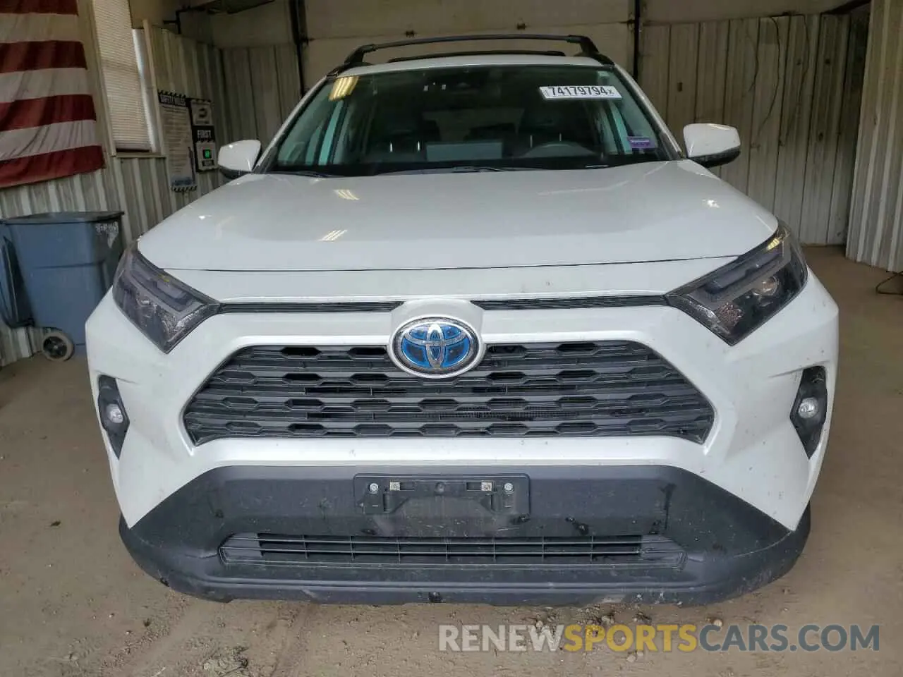 5 fotografías del automóvil dañado 4T3B6RFV0PU107506 TOYOTA RAV4 2023