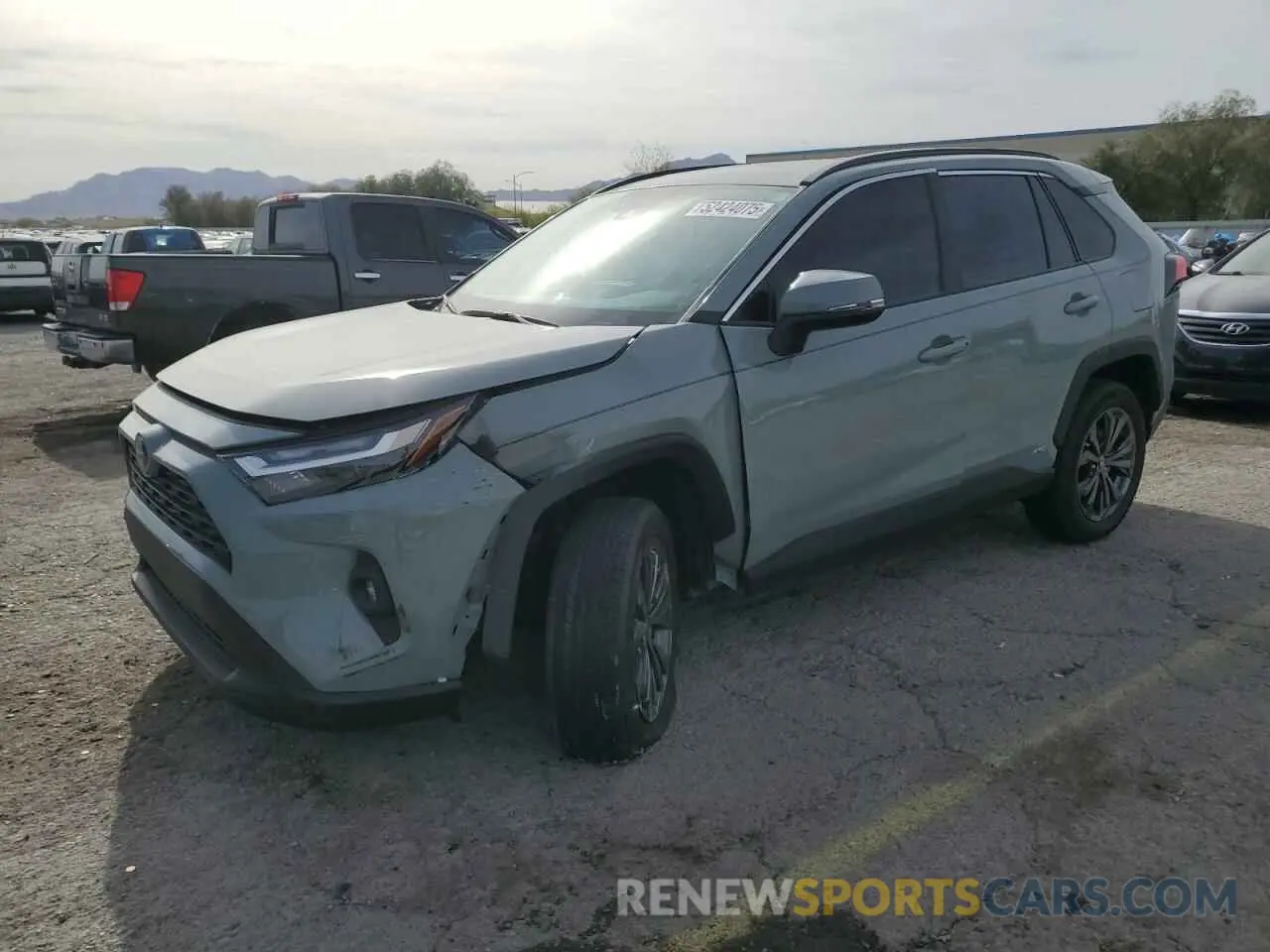 1 fotografías del automóvil dañado 4T3B6RFV8PU129611 TOYOTA RAV4 2023