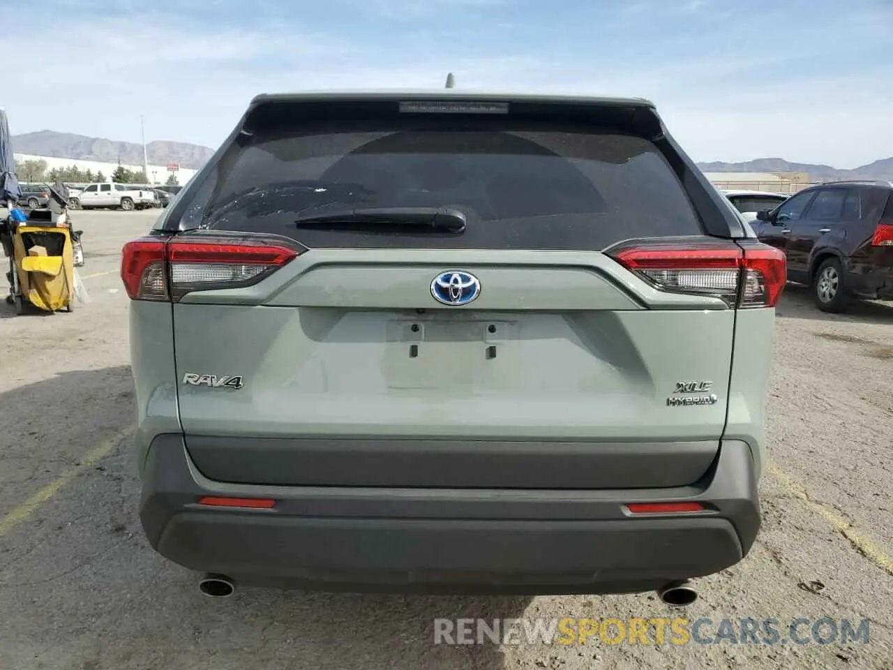 6 fotografías del automóvil dañado 4T3B6RFV8PU129611 TOYOTA RAV4 2023