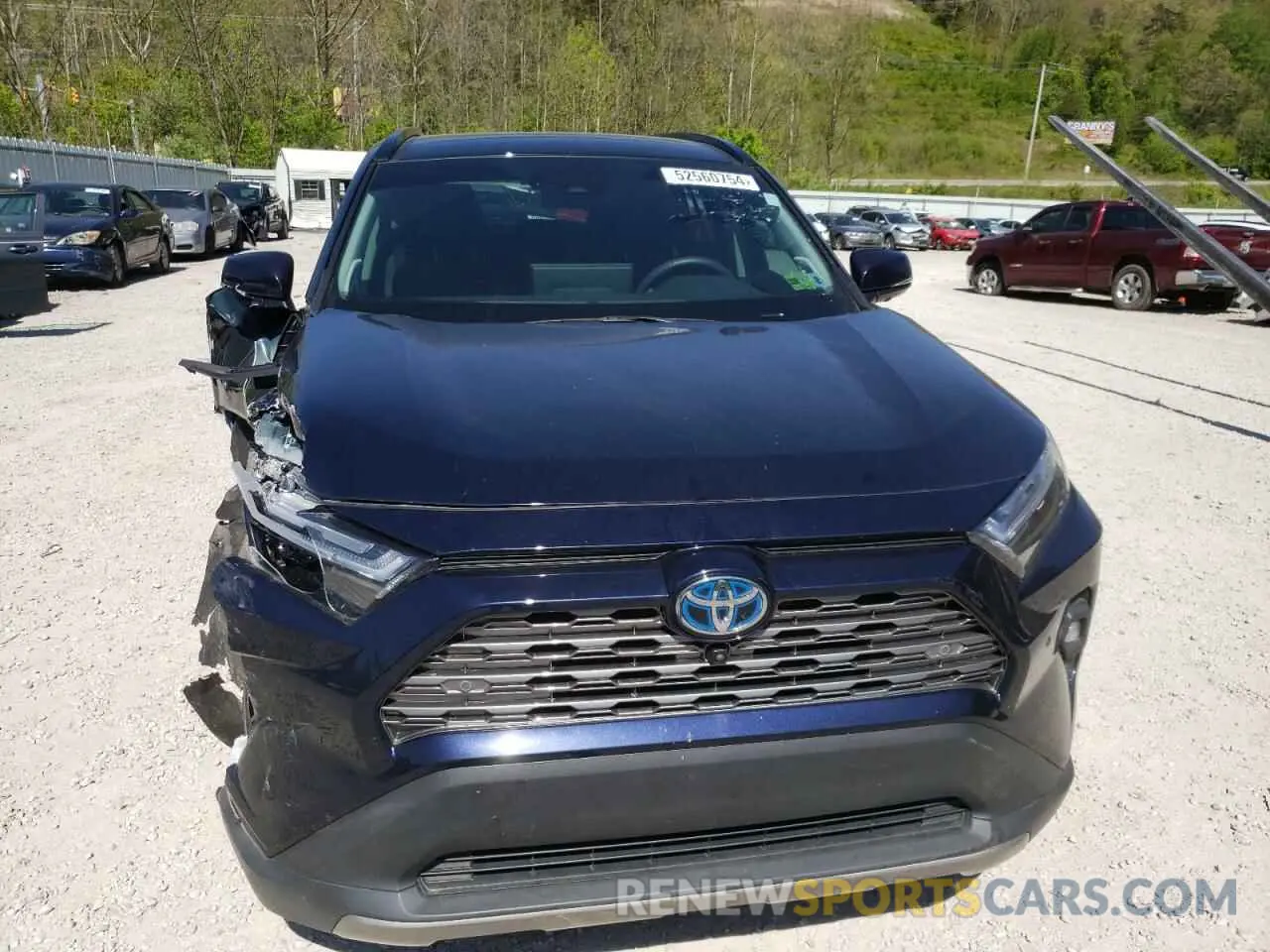 5 fotografías del automóvil dañado 4T3D6RFV9PU124345 TOYOTA RAV4 2023