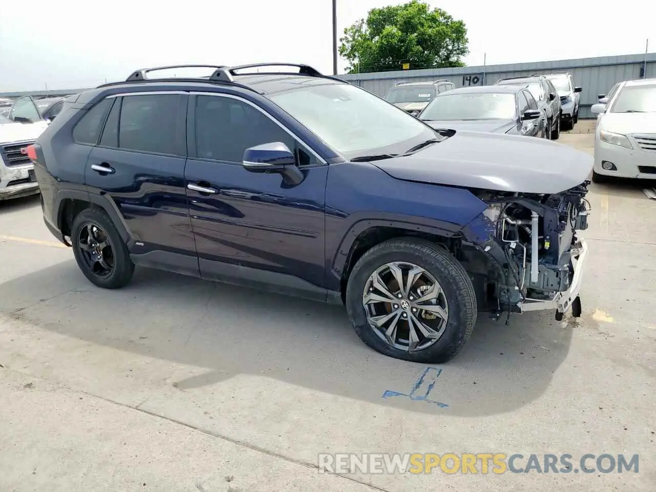 4 fotografías del automóvil dañado 4T3D6RFV9PU126046 TOYOTA RAV4 2023