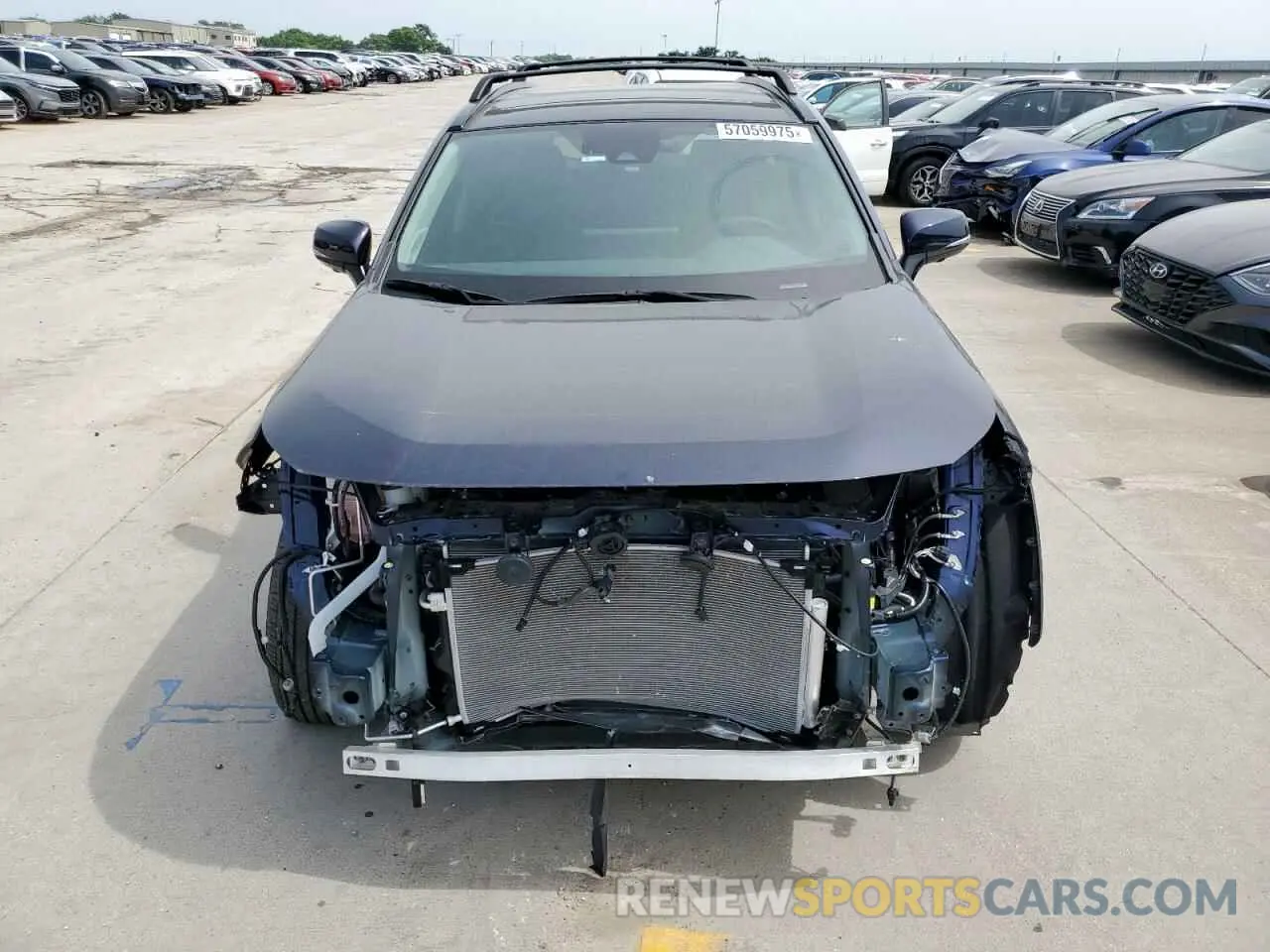 5 fotografías del automóvil dañado 4T3D6RFV9PU126046 TOYOTA RAV4 2023