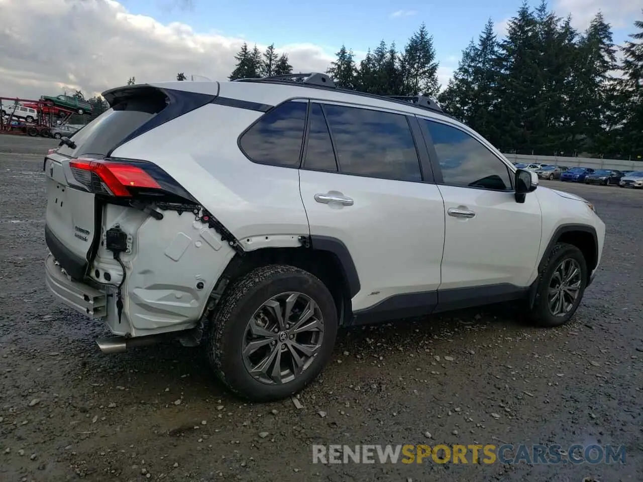3 fotografías del automóvil dañado 4T3D6RFVXPU107179 TOYOTA RAV4 2023