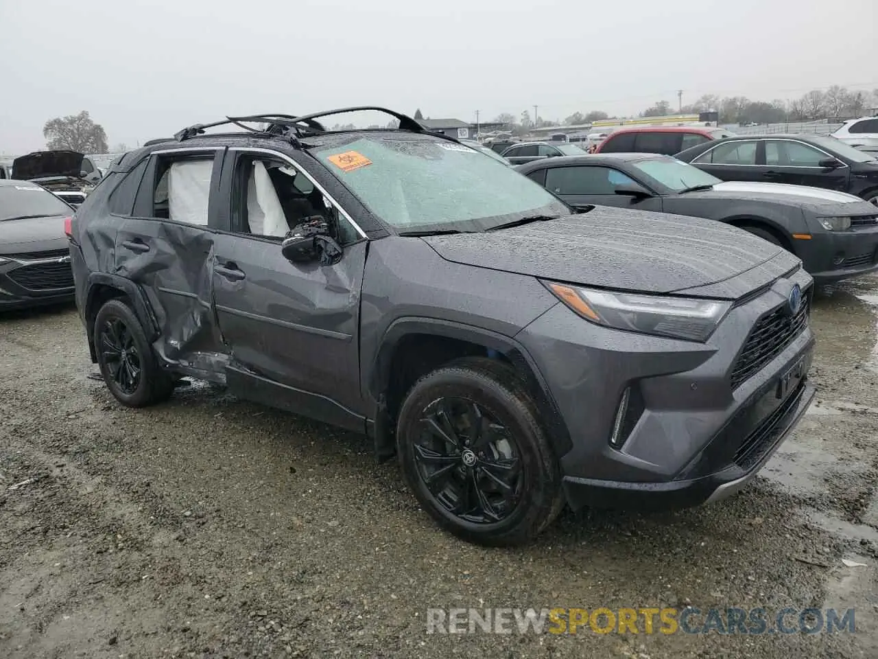 4 fotografías del automóvil dañado 4T3E6RFV0PU126764 TOYOTA RAV4 2023