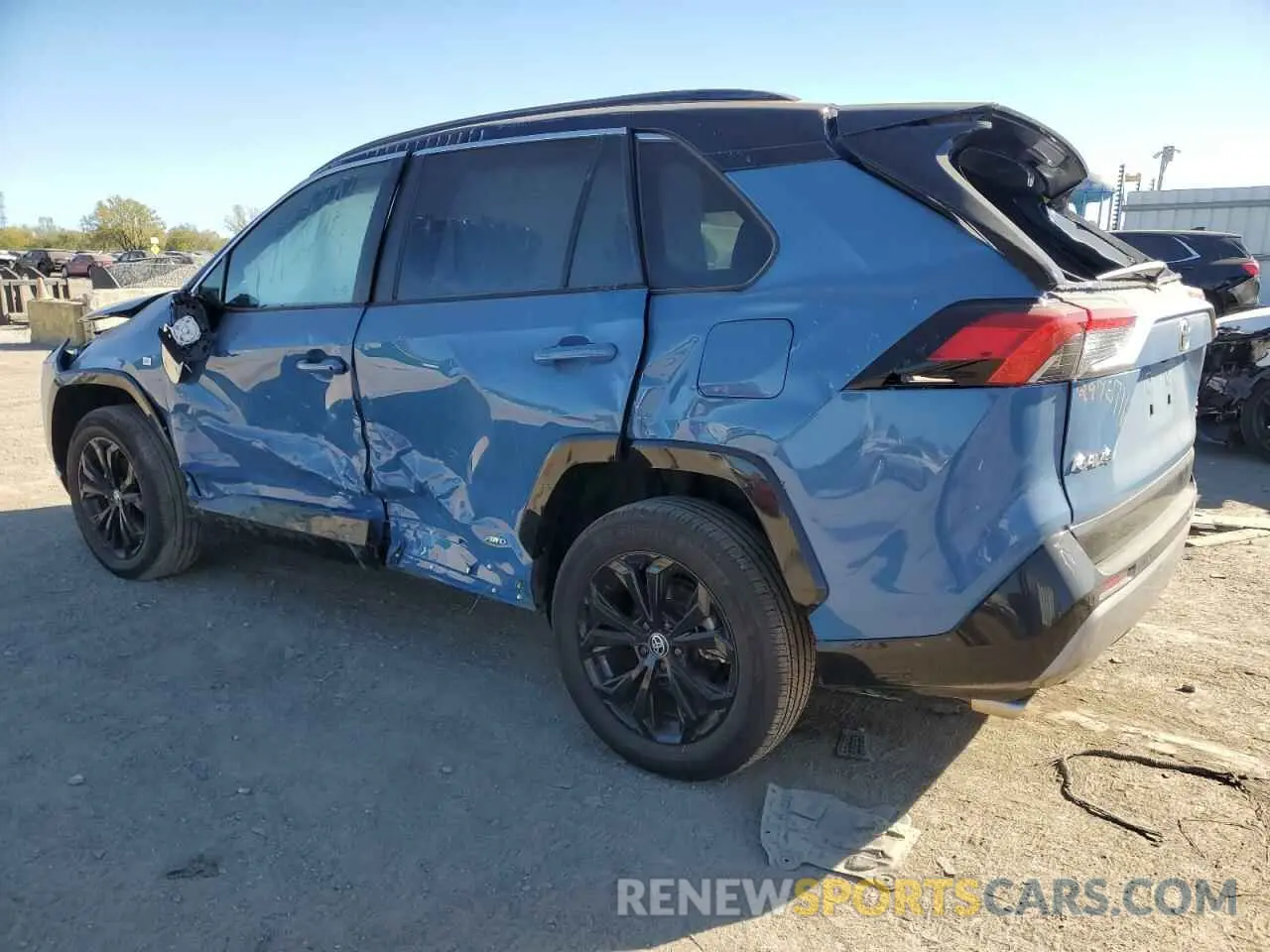 2 fotografías del automóvil dañado 4T3E6RFV3PU112695 TOYOTA RAV4 2023