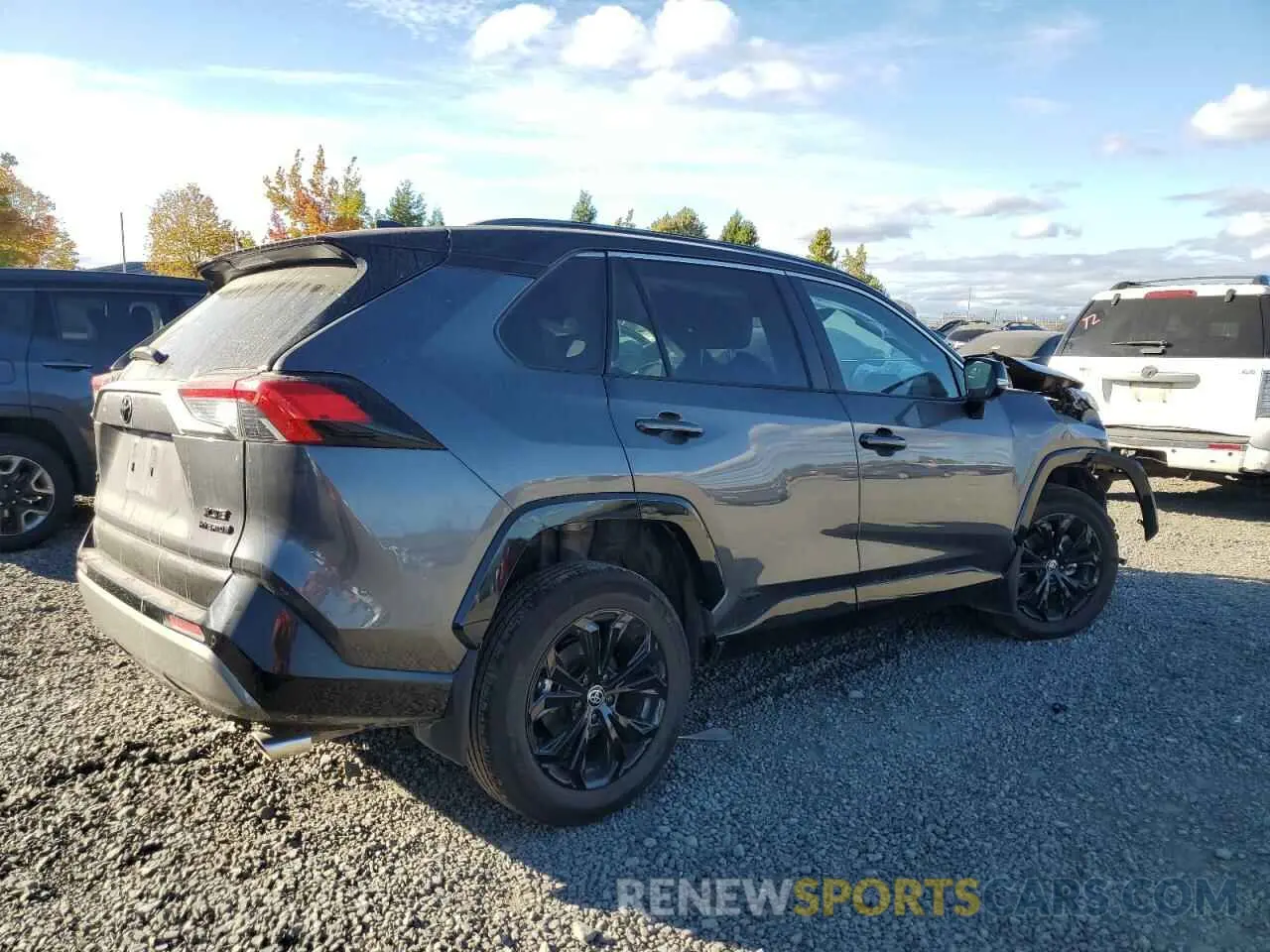 3 fotografías del automóvil dañado 4T3E6RFV3PU122921 TOYOTA RAV4 2023