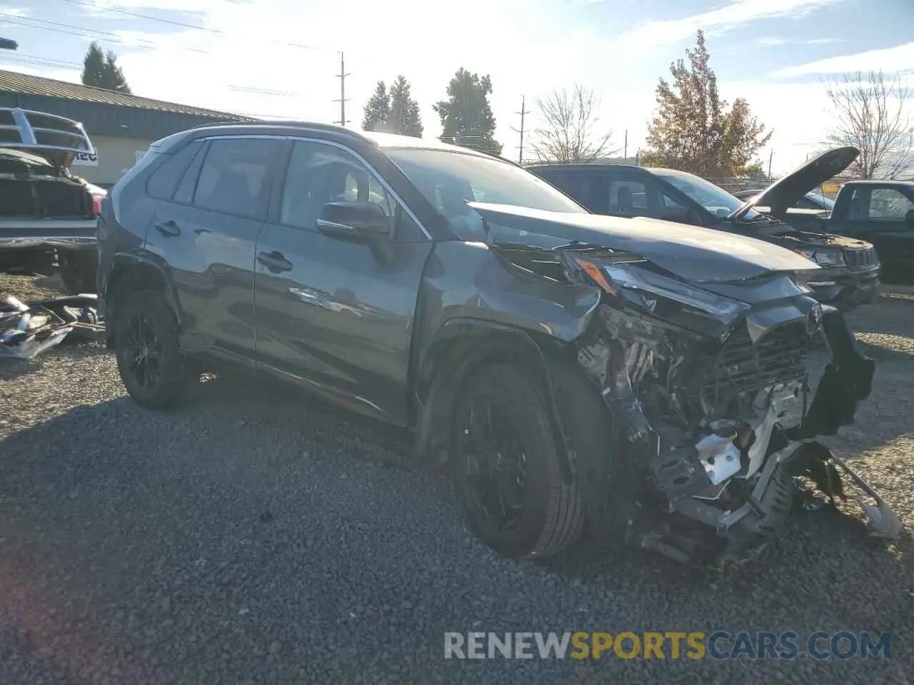 4 fotografías del automóvil dañado 4T3E6RFV3PU122921 TOYOTA RAV4 2023