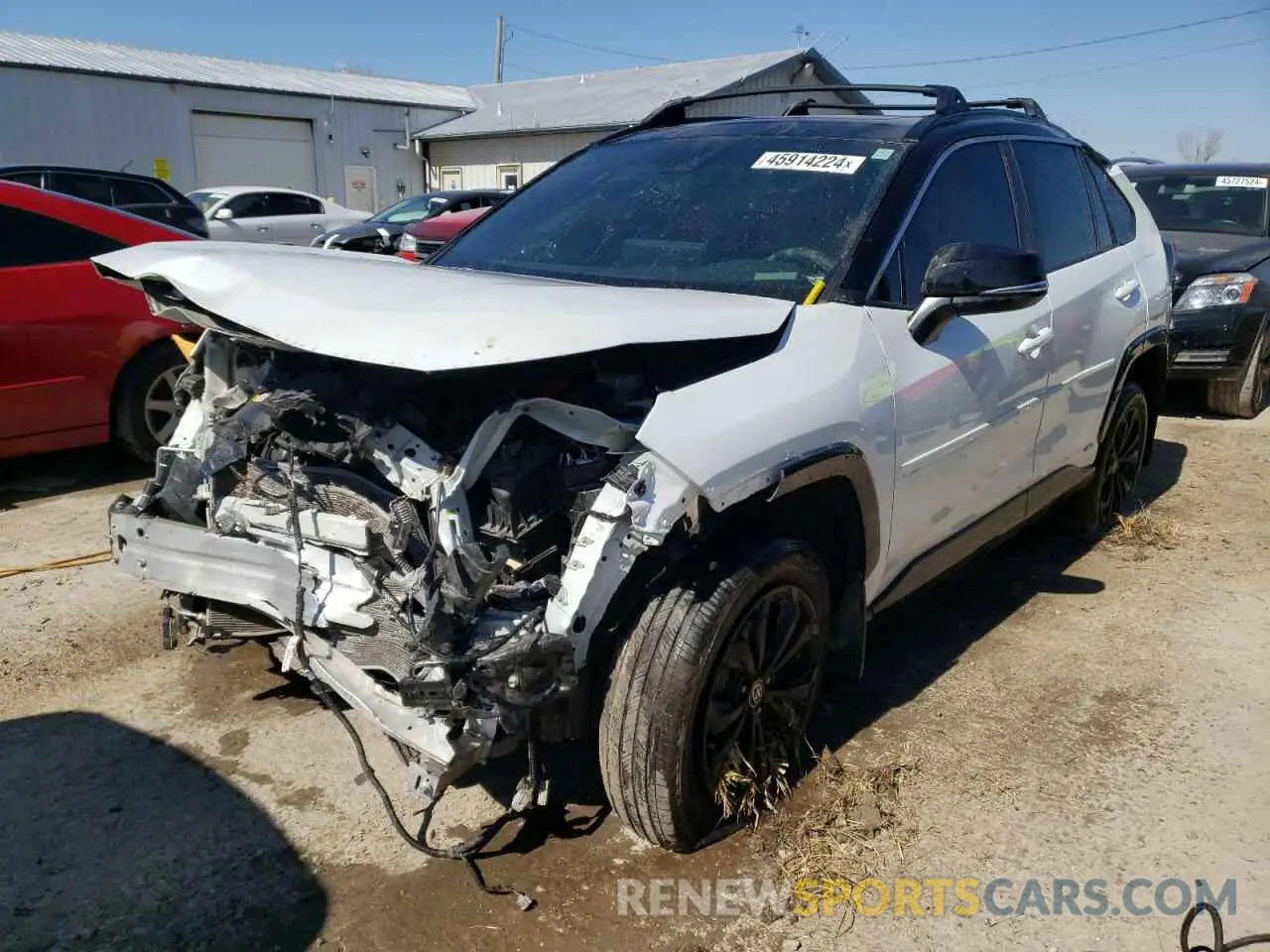 1 fotografías del automóvil dañado 4T3E6RFV5PU107899 TOYOTA RAV4 2023