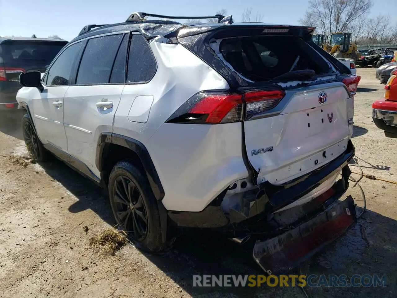 2 fotografías del automóvil dañado 4T3E6RFV5PU107899 TOYOTA RAV4 2023