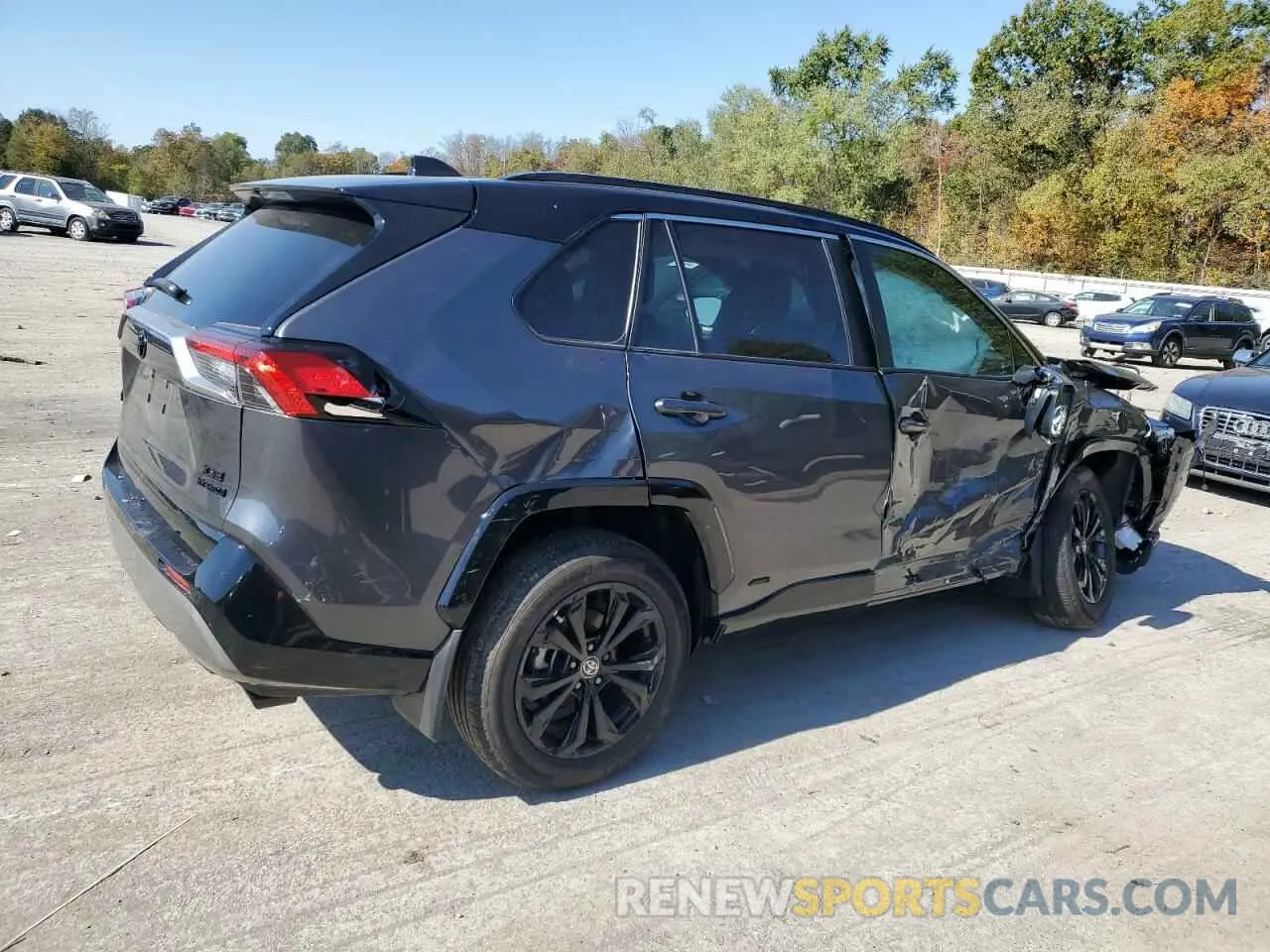 3 fotografías del automóvil dañado 4T3E6RFV8PU111056 TOYOTA RAV4 2023