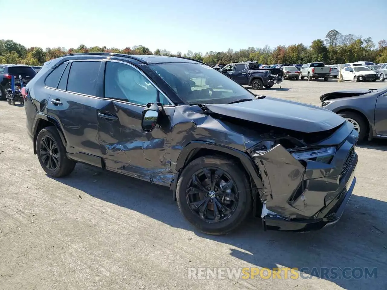 4 fotografías del automóvil dañado 4T3E6RFV8PU111056 TOYOTA RAV4 2023
