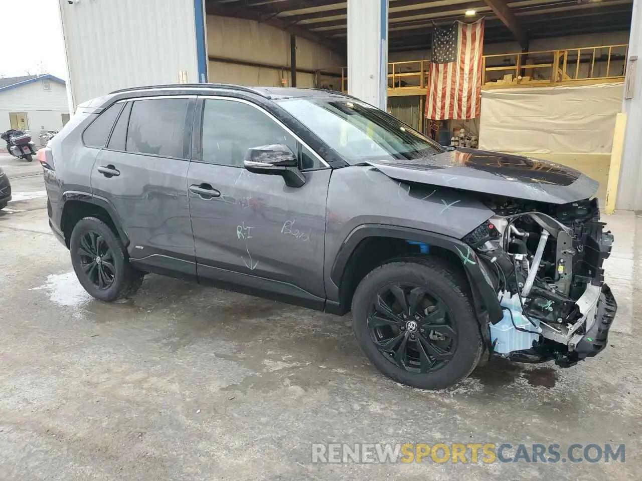 4 fotografías del automóvil dañado 4T3E6RFV9PU135298 TOYOTA RAV4 2023