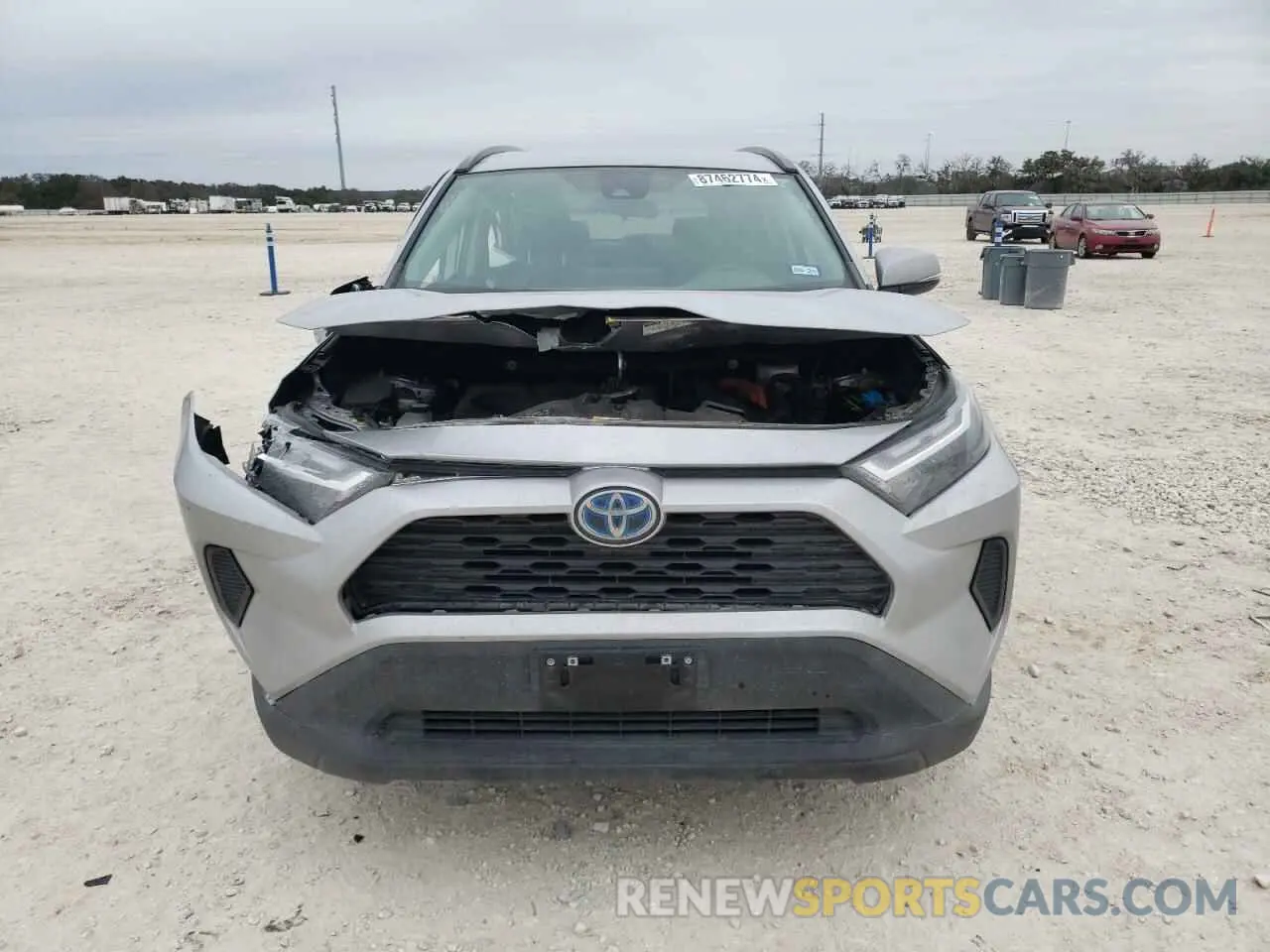 5 fotografías del automóvil dañado 4T3MWRFV9PU090939 TOYOTA RAV4 2023