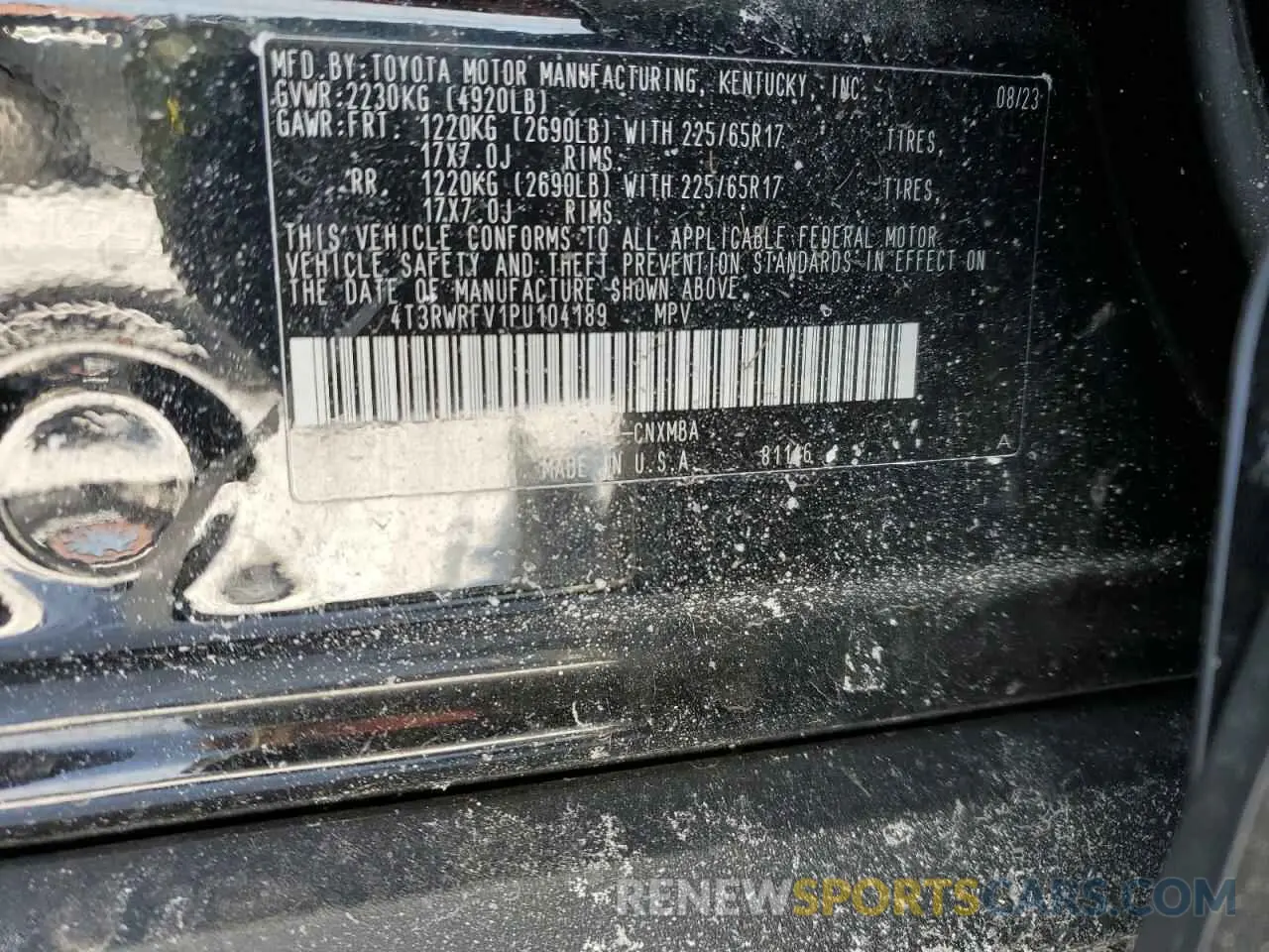 14 fotografías del automóvil dañado 4T3RWRFV1PU104189 TOYOTA RAV4 2023