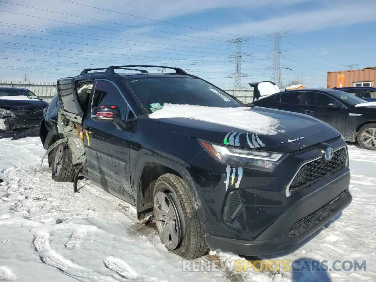 4 fotografías del automóvil dañado 4T3RWRFV1PU104189 TOYOTA RAV4 2023