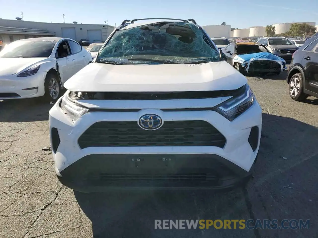 5 fotografías del automóvil dañado 4T3RWRFV4PU083824 TOYOTA RAV4 2023