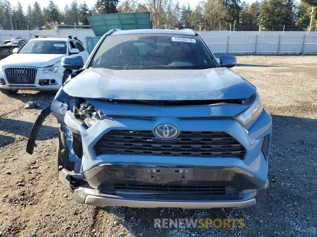 5 fotografías del automóvil dañado 4T3T6RFV1PU113092 TOYOTA RAV4 2023