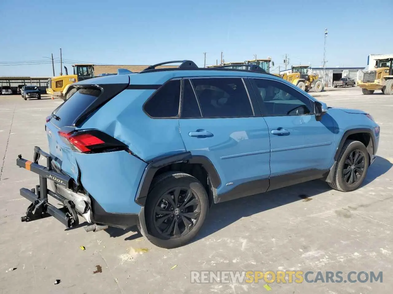 3 fotografías del automóvil dañado 4T3T6RFV2PU112534 TOYOTA RAV4 2023