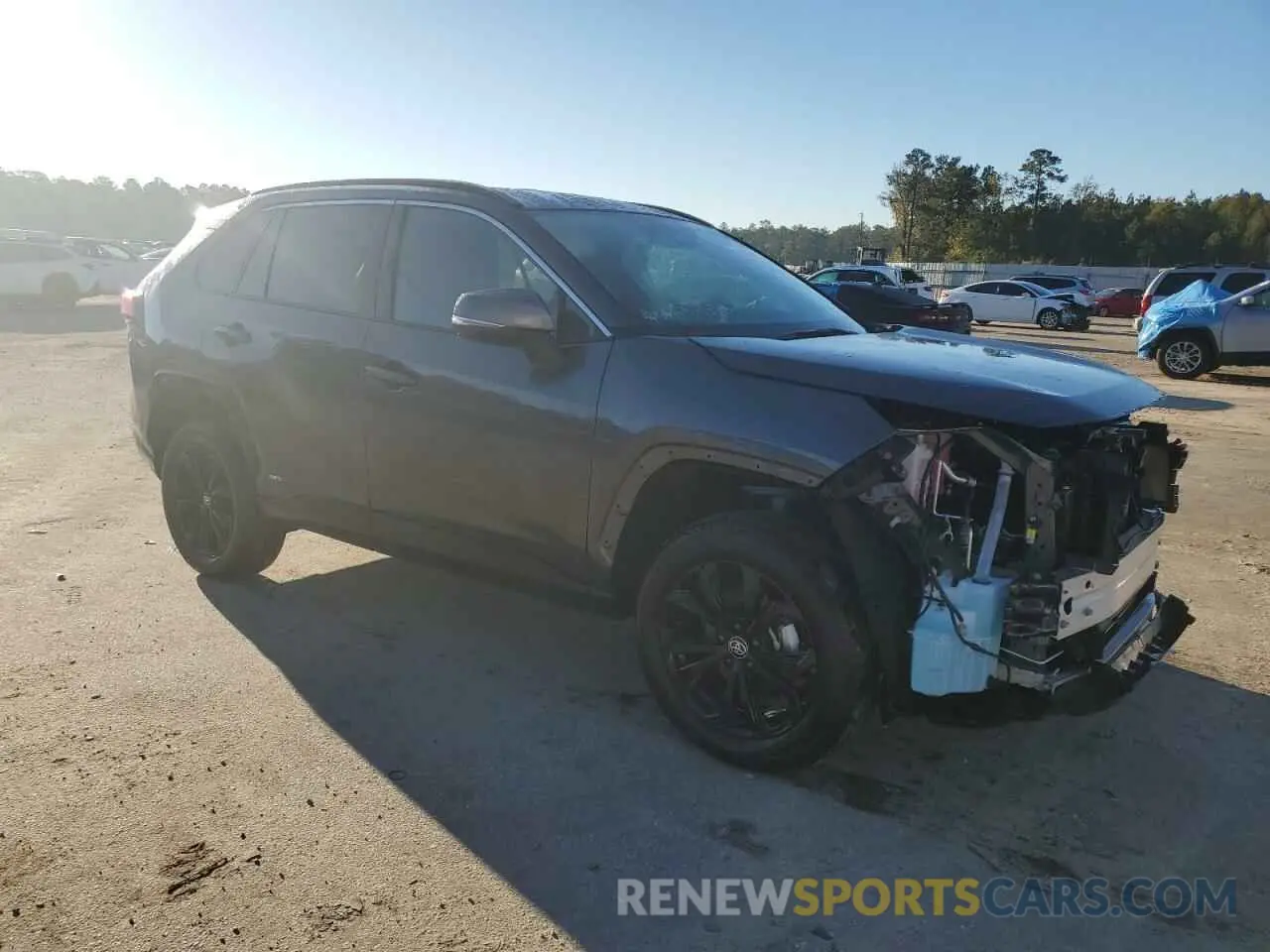 4 fotografías del automóvil dañado 4T3T6RFV3PU136776 TOYOTA RAV4 2023