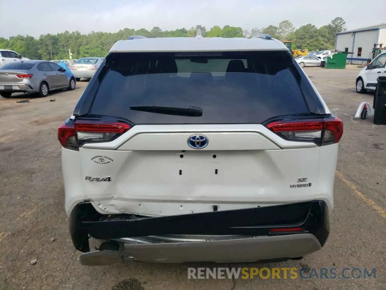 6 fotografías del automóvil dañado 4T3T6RFV5PU113127 TOYOTA RAV4 2023