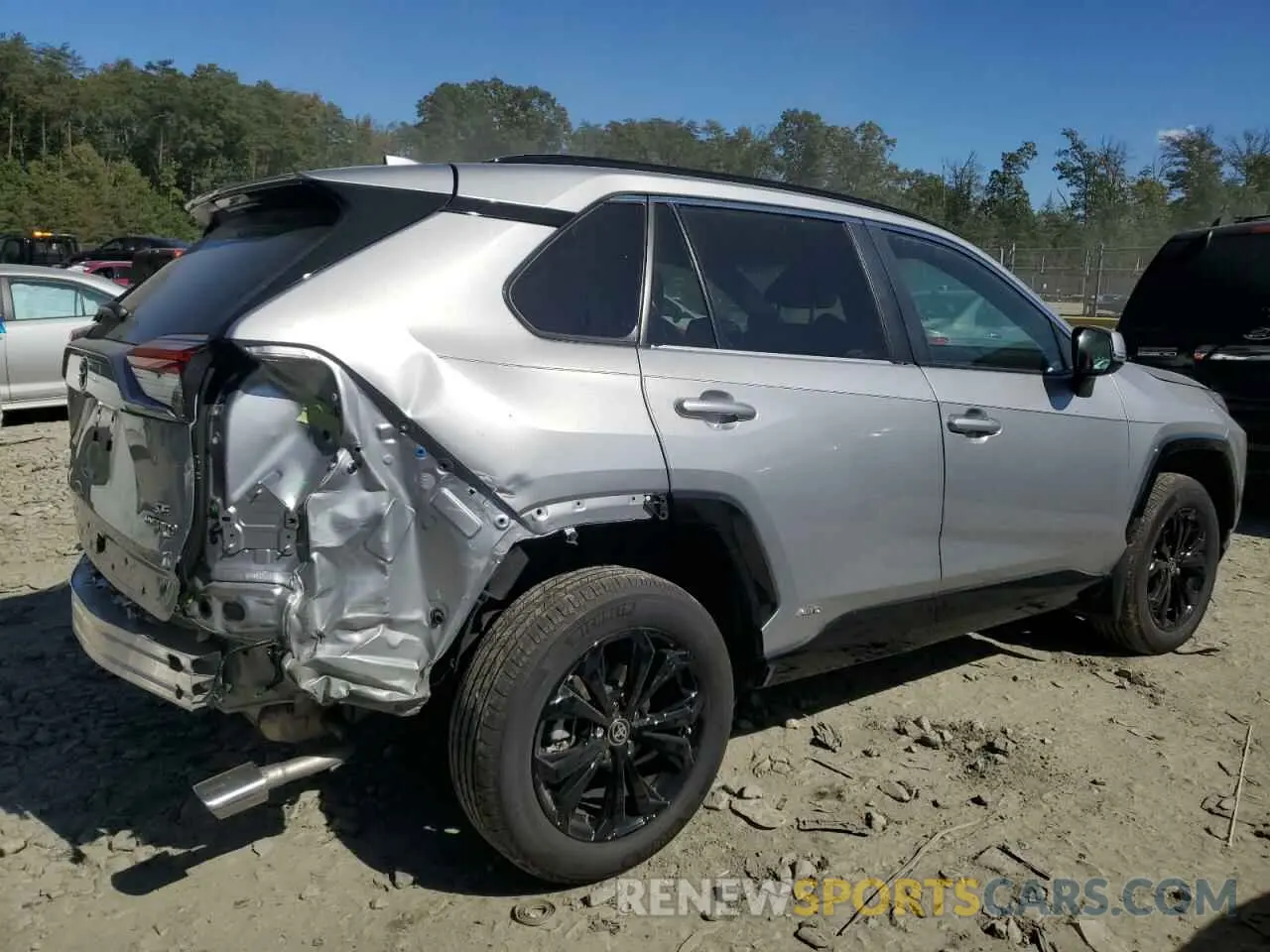 3 fotografías del automóvil dañado 4T3T6RFV7PU132925 TOYOTA RAV4 2023