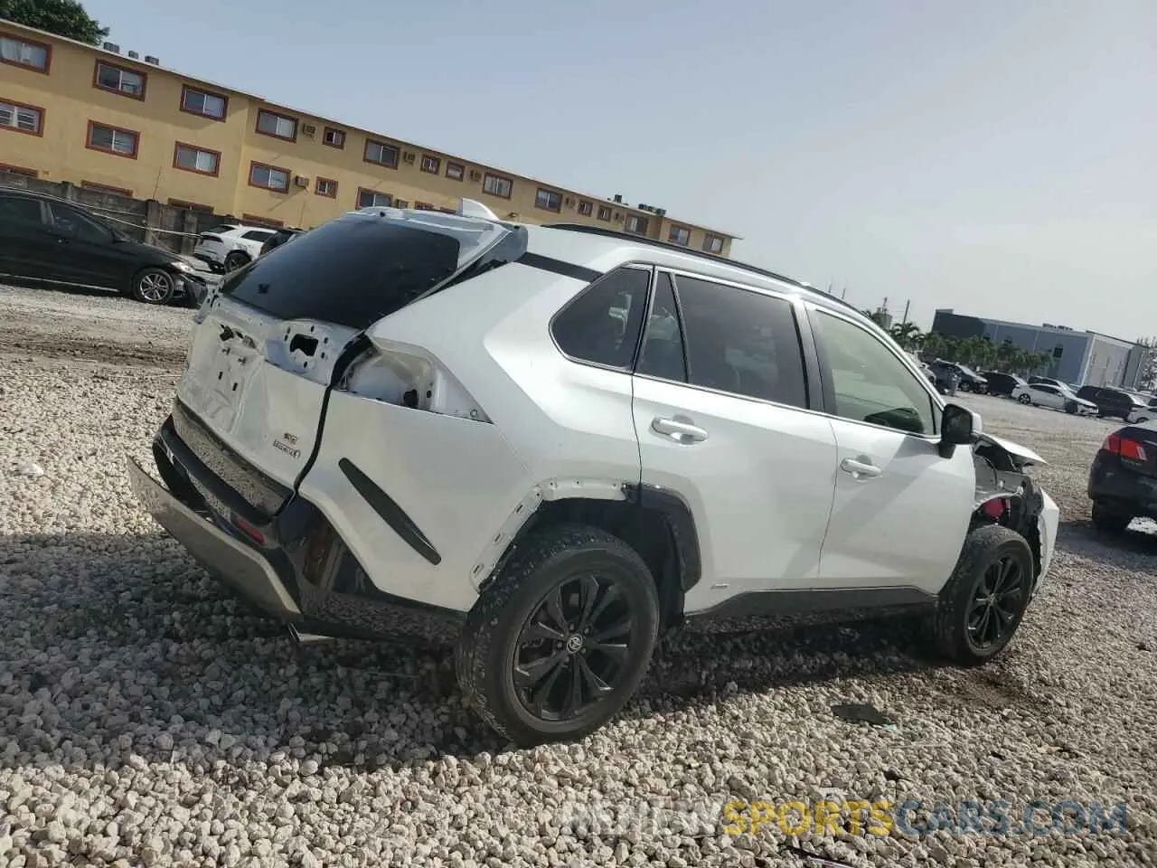 3 fotografías del automóvil dañado JTM16RFV3PD104298 TOYOTA RAV4 2023