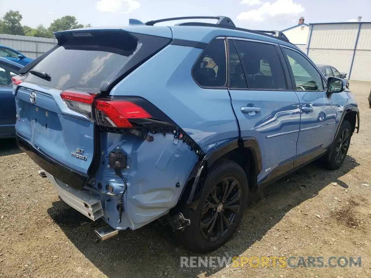 3 fotografías del automóvil dañado JTM16RFV5PD088590 TOYOTA RAV4 2023