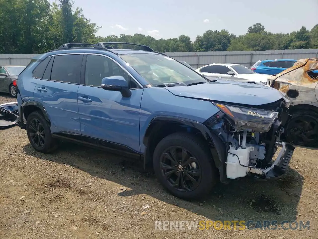 4 fotografías del automóvil dañado JTM16RFV5PD088590 TOYOTA RAV4 2023