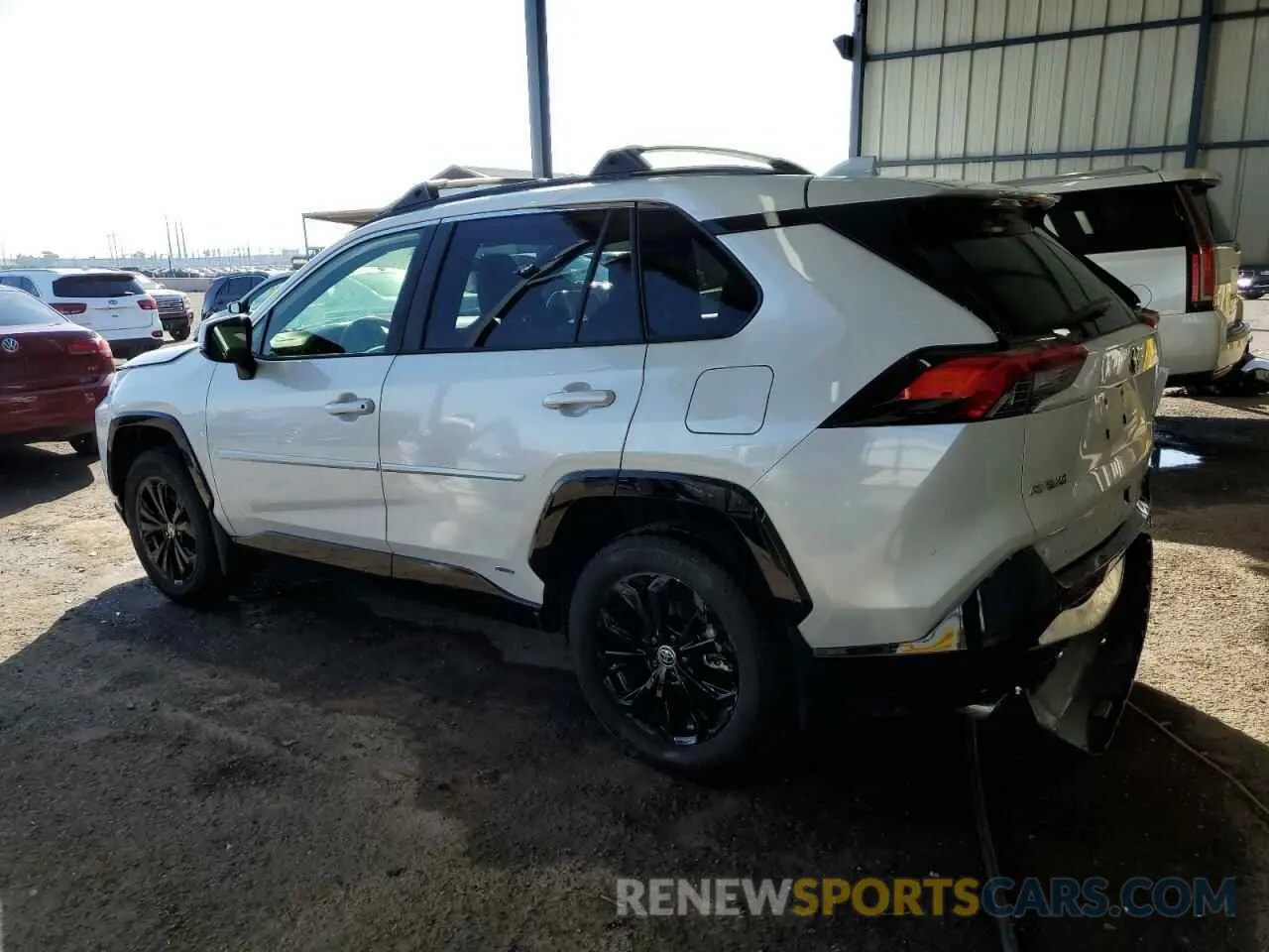 2 fotografías del automóvil dañado JTM16RFV8PD086820 TOYOTA RAV4 2023