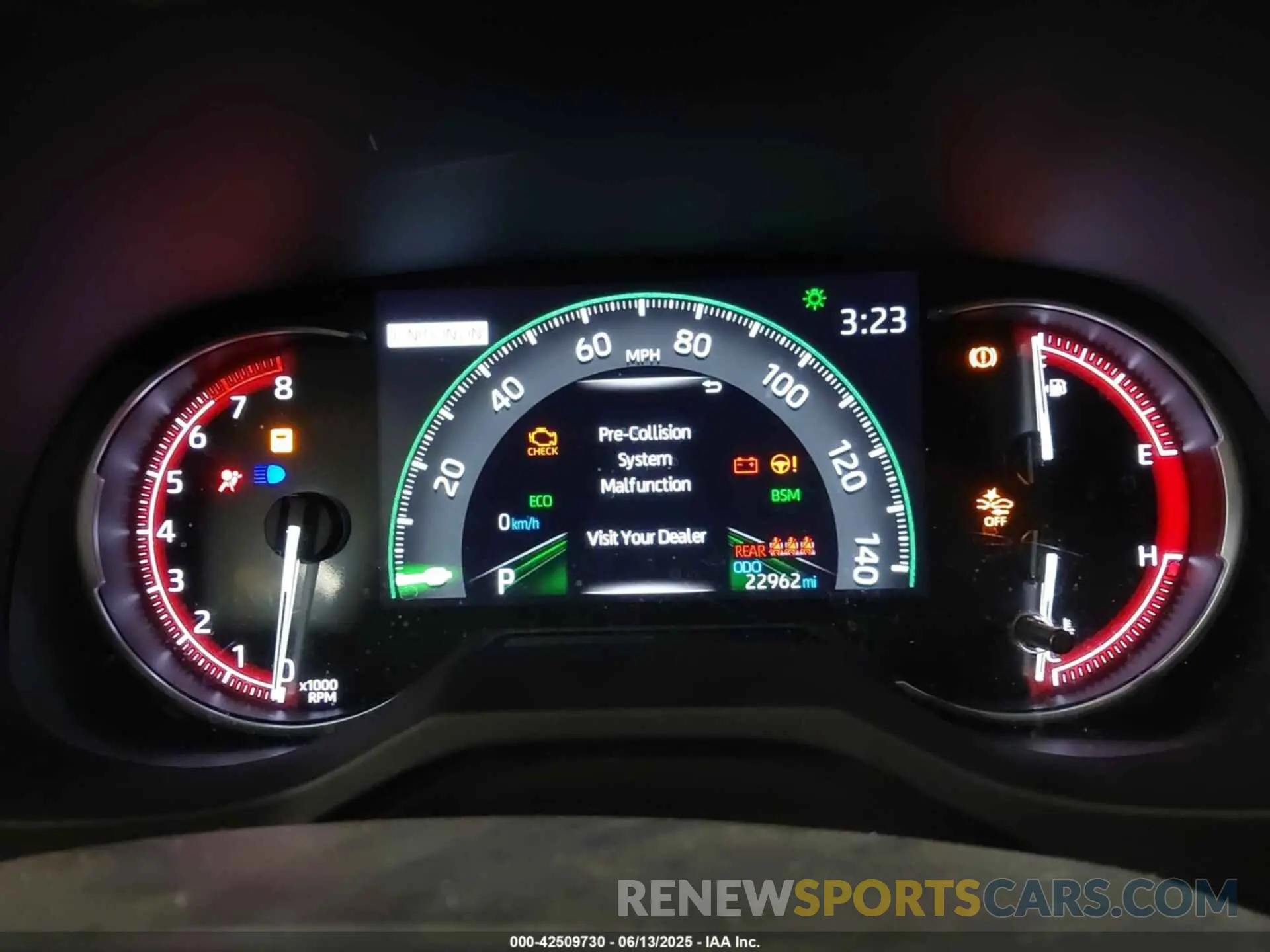 7 fotografías del automóvil dañado JTMA1RFV7PD097029 TOYOTA RAV4 2023
