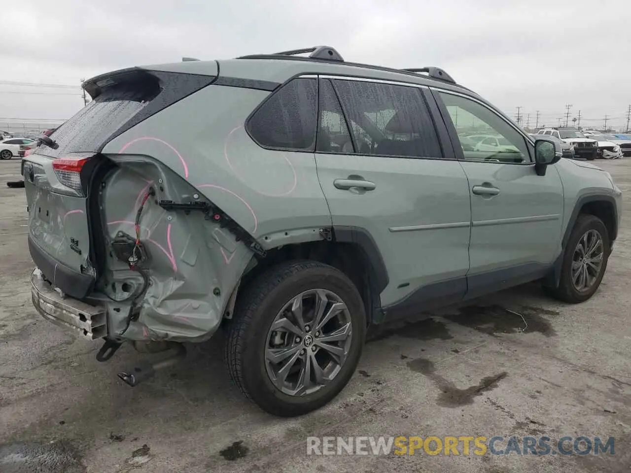 3 fotografías del automóvil dañado JTMB6RFV1PD100304 TOYOTA RAV4 2023