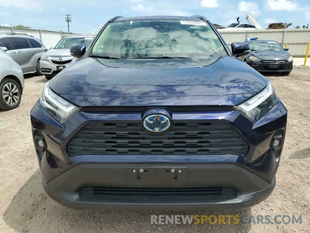 5 fotografías del automóvil dañado JTMB6RFV1PD100836 TOYOTA RAV4 2023