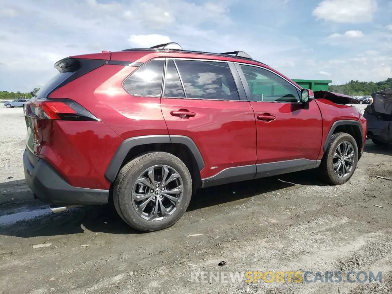 3 fotografías del automóvil dañado JTMB6RFV2PD541262 TOYOTA RAV4 2023