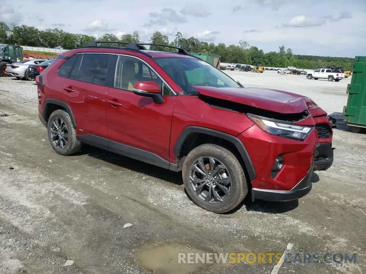 4 fotografías del automóvil dañado JTMB6RFV2PD541262 TOYOTA RAV4 2023